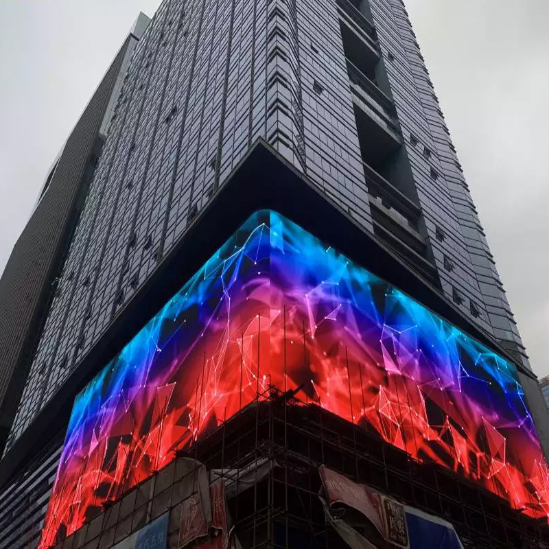 p8户外led防水高清显示屏全彩宣传舞台广场楼宇广告电子大屏-阿里巴巴