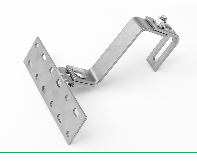 光伏支架零配件 304不锈钢180度双可调平挂钩