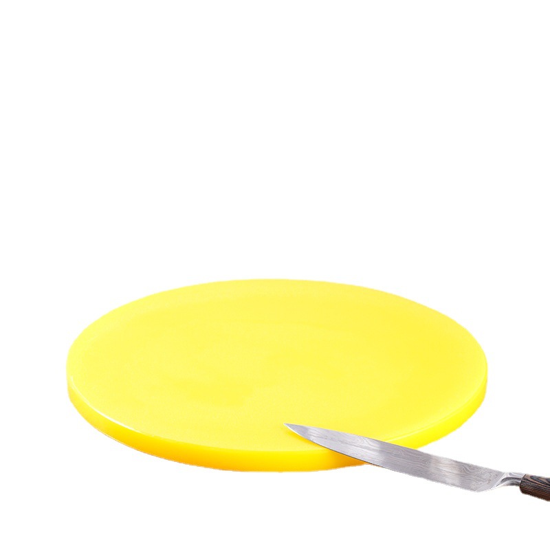 Round PE Plastic Cutting Board Chopping Board Standard round 2cm-10cm Thickness Hotel Kitchen Home Kitchen