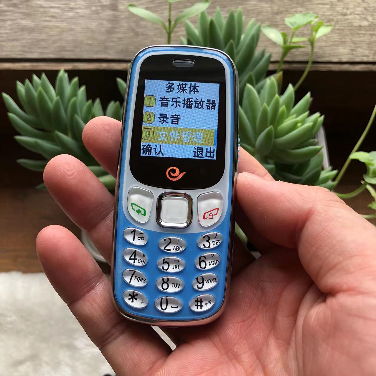 誉国威t1电信迷你个性儿童小手机蓝牙拨号智能机伴侣通话自动录音
