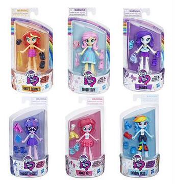 新孩之宝小马宝莉玩具小马国女孩百变迷你娃娃e3134紫悦珍奇人偶