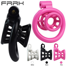 FRRK3217新款鱼篓贞操锁花篮贞洁器3D一体成型彩色CB锁鸟笼阴茎锁
