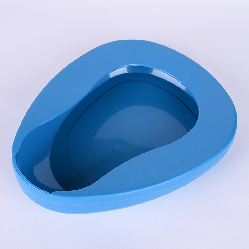 新款外翻口注塑便盆分体式加厚塑料大便盆老人病人卧床接尿男女