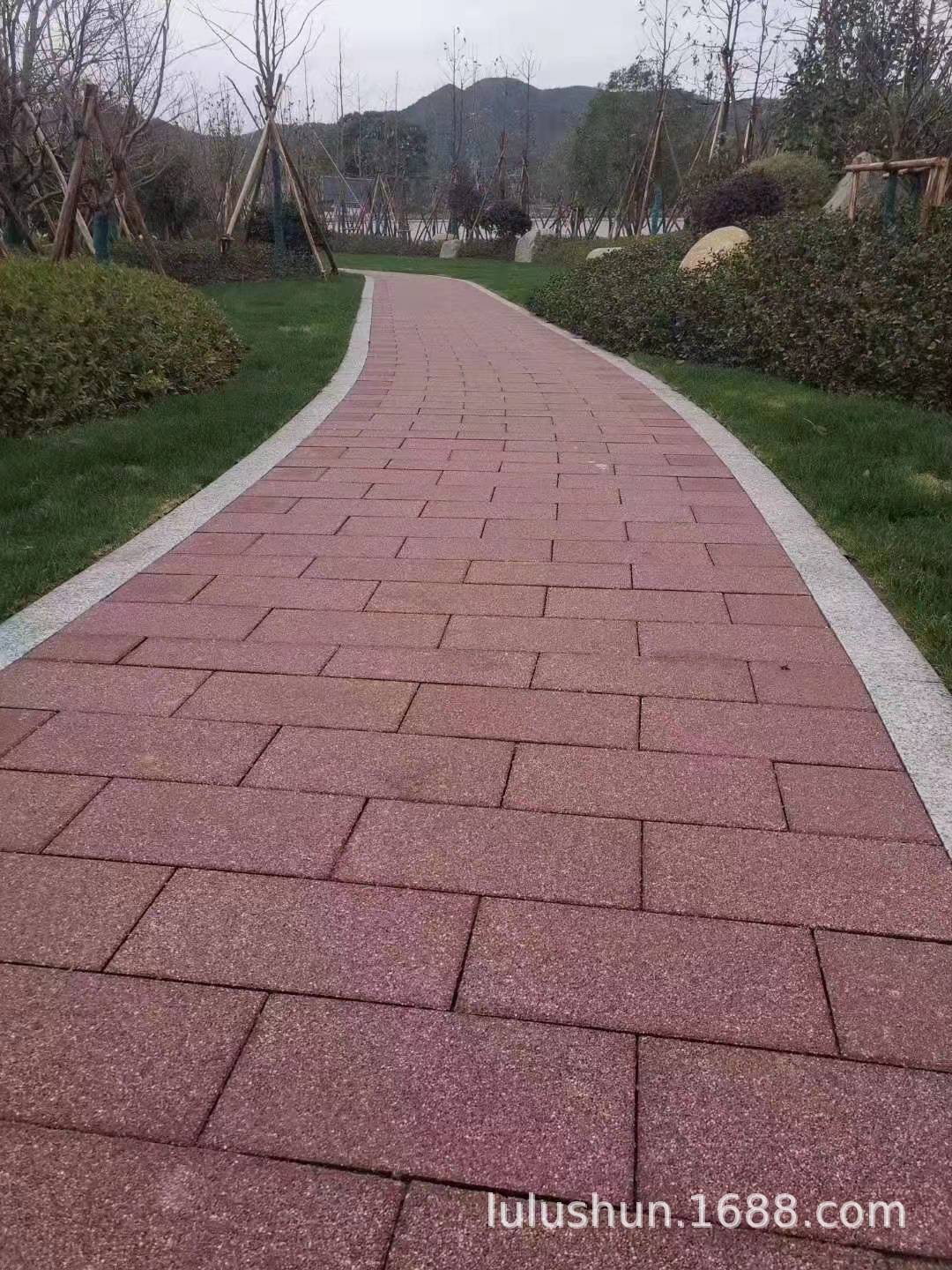 市政园林景观透水砖 陶瓷仿石材吸水砖 生态铺路砖 透水砖招标