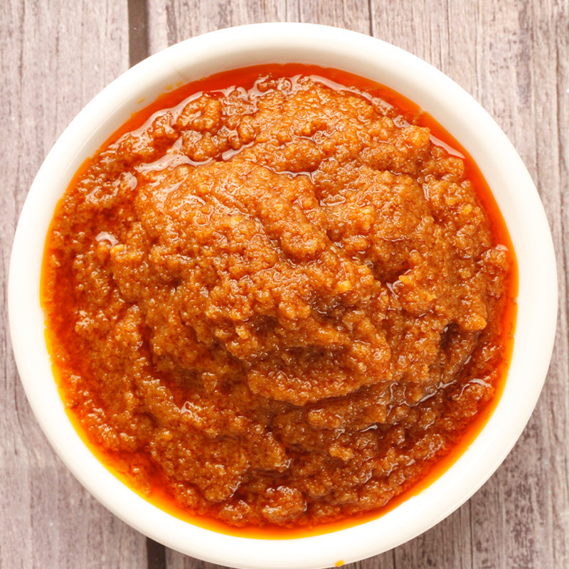 山东烟台蟹黄酱110g×6罐大螃蟹酱拌面拌饭即食调味料蟹黄酱