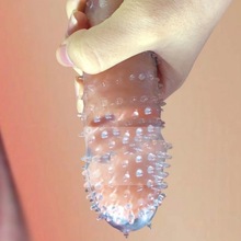 狼牙套男用加长加粗安全套颗粒带刺延时情趣套夫妻生活女用性用品