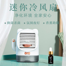 空军二号车载香水汽车用空调出风口小风扇三一号香薰车内摆件装饰