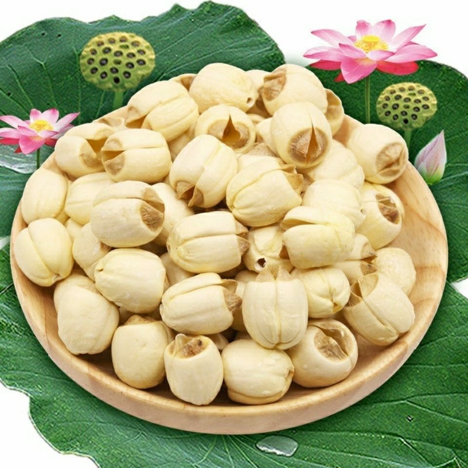 江西广昌农家东固莲子无芯自产无硫新鲜手工去芯通心白莲干货包邮