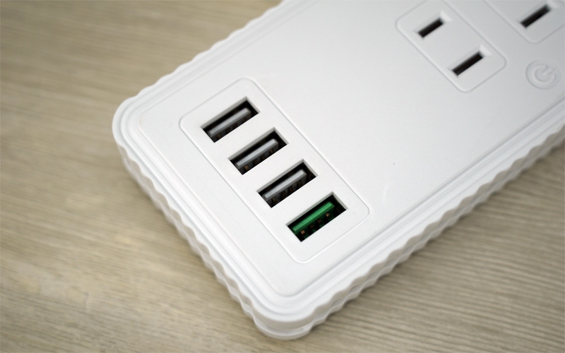 日规带线旅行插座日标小夜灯usb充电插座日式两孔usb充电照明排插