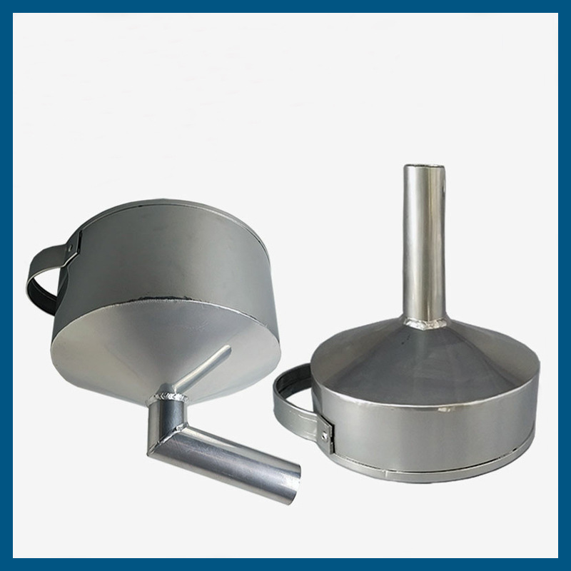 厂家直供歪嘴铝漏斗转角铝漏斗石油石化卸油用斜嘴漏斗弯嘴铝漏斗