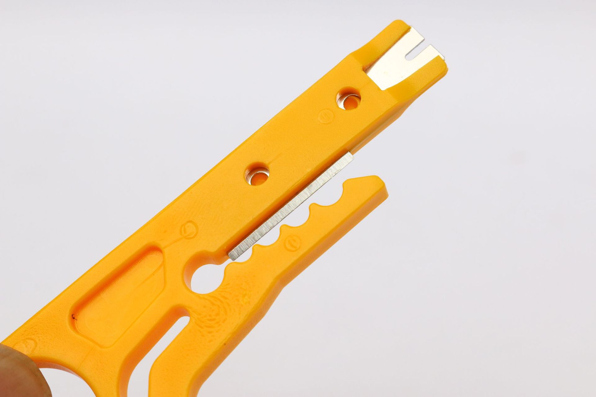 黄色小剥线刀打线工具剥线器网线卡线刀电话线打线刀迷你小黄刀