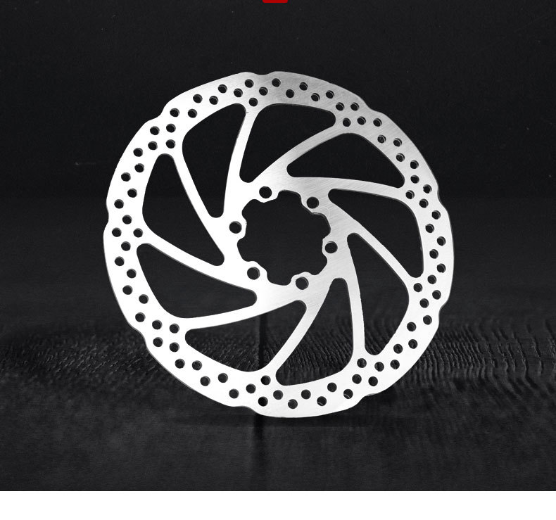公路山地车碟刹碟片 160mm自行车6钉不锈钢刹车盘片 单车通用配件