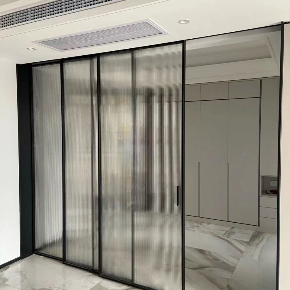 0料厚中窄推拉门钛镁铝合金推拉厨房隔断门阳台大门相似店铺>进入本