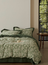 复古高级感丨床上四件套全棉纯棉2024新款床单被套绿色春夏季床品