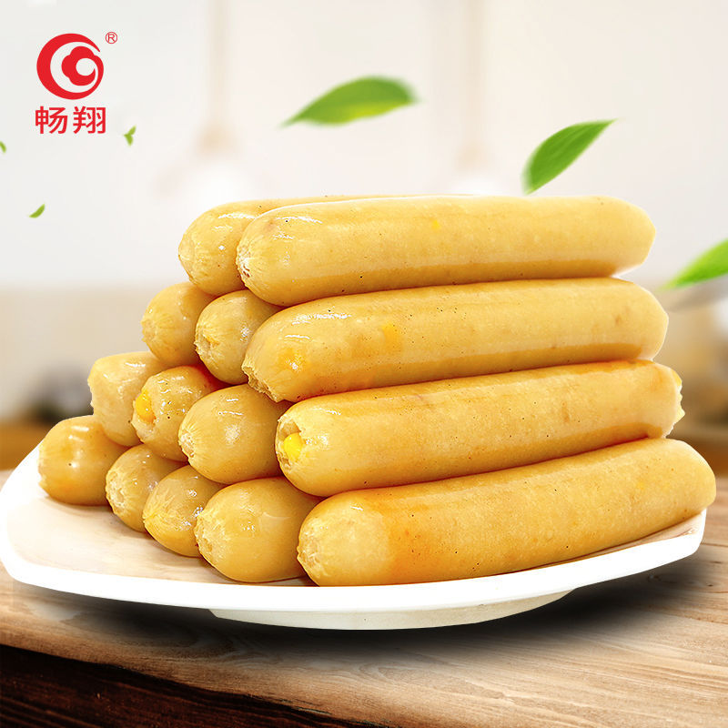 脆骨烤肠批发奥尔良味脆骨肠热狗香肠脆皮肠油炸火腿肠台湾烤香肠