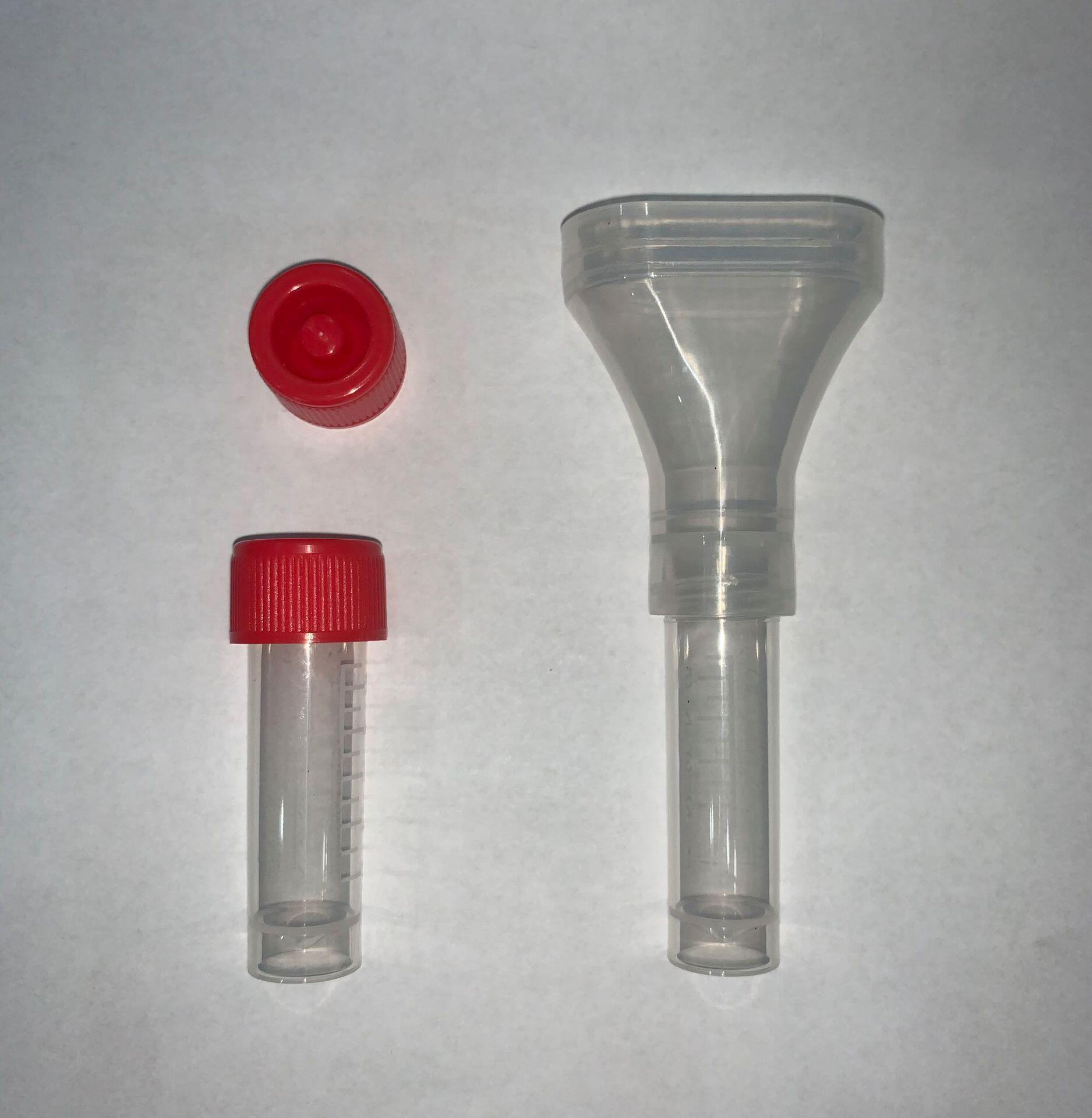 核酸检测 唾液采集器收集器 漏斗 5ml病毒采样管