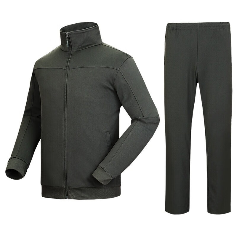 新式新款长袖体能服套装男训练服春秋跑步透气运动服军训速干冬季