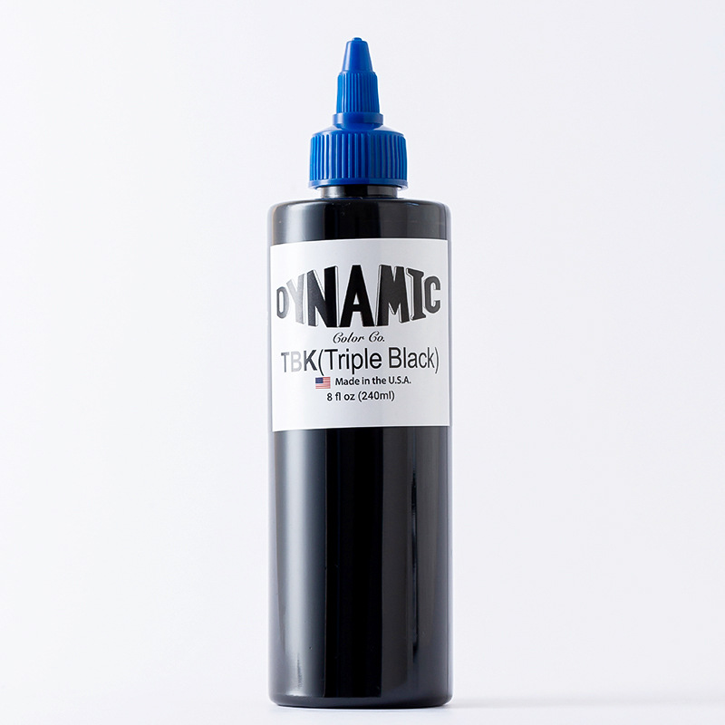 跨境纹身色料纹身练习戴安妮黑色240毫升tbk新标戴安妮刺青练习