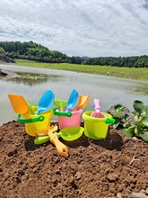 儿童沙滩玩具全套批发小孩子挖沙戏水玩具套装沙滩桶铲子玩沙工具