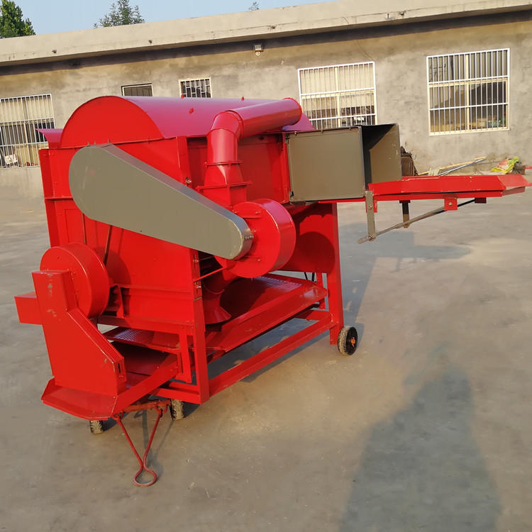 柴油水稻脱粒机 脱谷机 全喂入油菜脱粒机