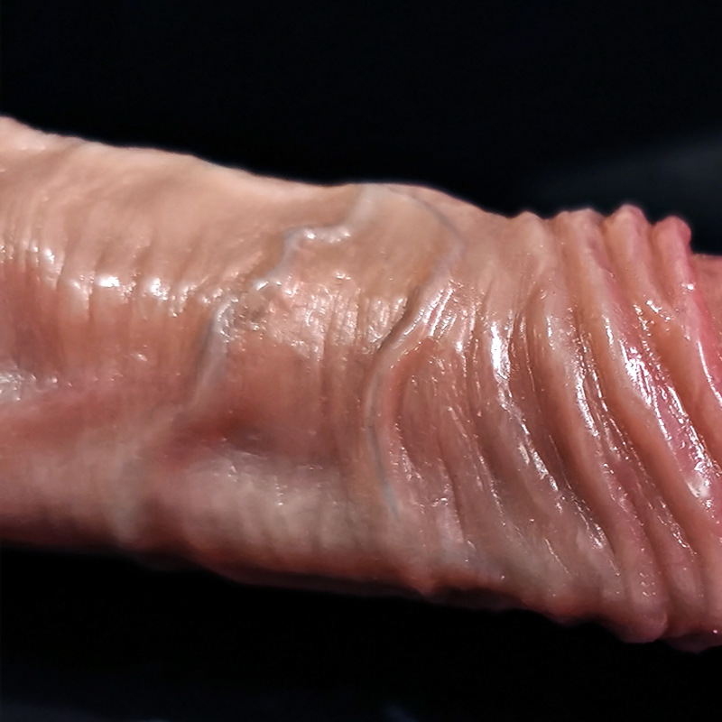 9i Liquid Silicone Penis Simulation Fake Adult Sex Female Supplies Soft Meat Women's Masturbation Device Cannon