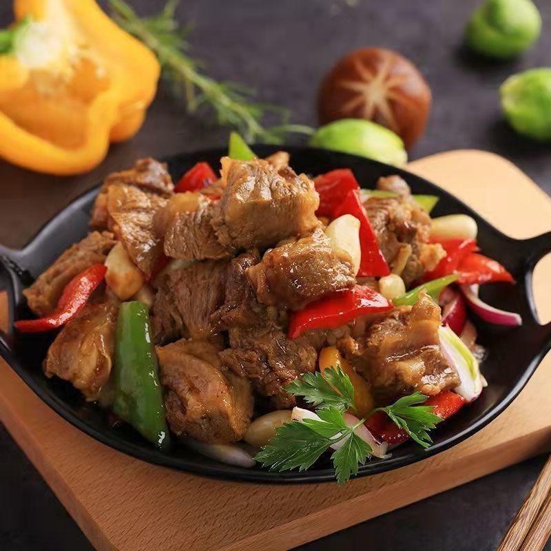 正宗内蒙筋头巴脑牛板肉筋牛腩炖牛肉真空速食熟食成品菜开袋即食