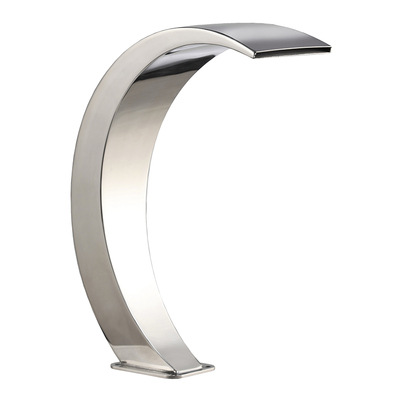 spa冲击浴不锈钢304水疗弧钩浴水幕水景喷泉拍打浴弧沟泳池出水口