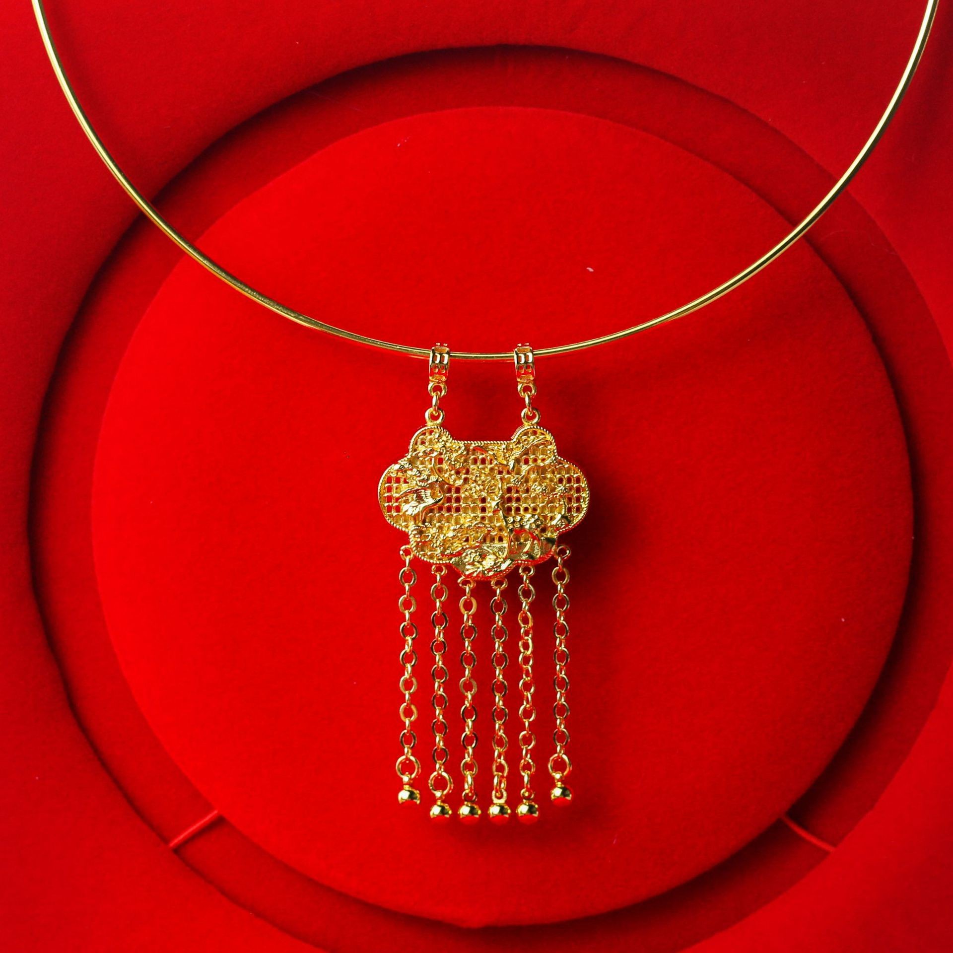 2024新款小福牌字转运手链女本命年红绳手绳送女朋友的生日礼物品