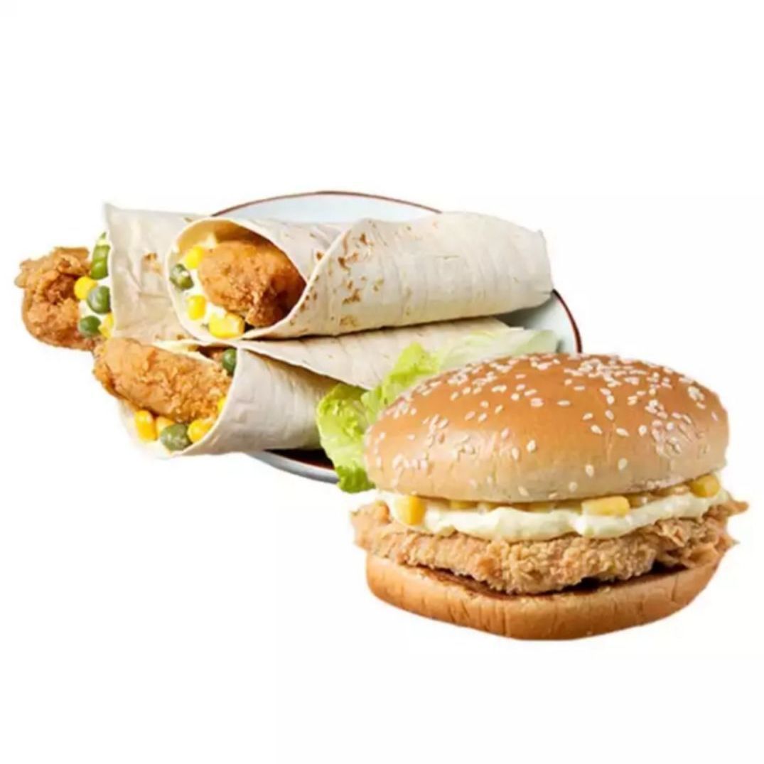 汉堡香辣鸡腿堡 新奥尔良烤鸡腿堡 速食早餐批发-阿里巴巴