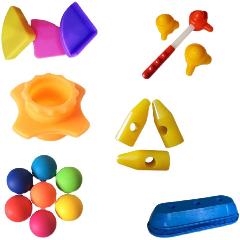 实力工厂硅胶按摩锤正骨锤按摩工具敲腿拍背无异味日用硅胶锤