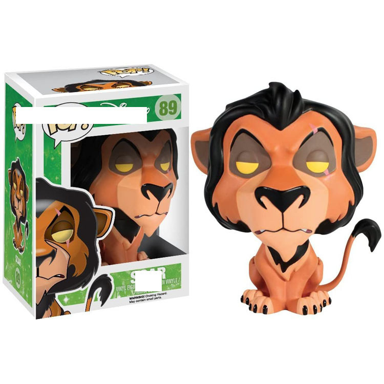funko pop 辛巴 狮子王刀疤 scar公仔手办摆件现货89