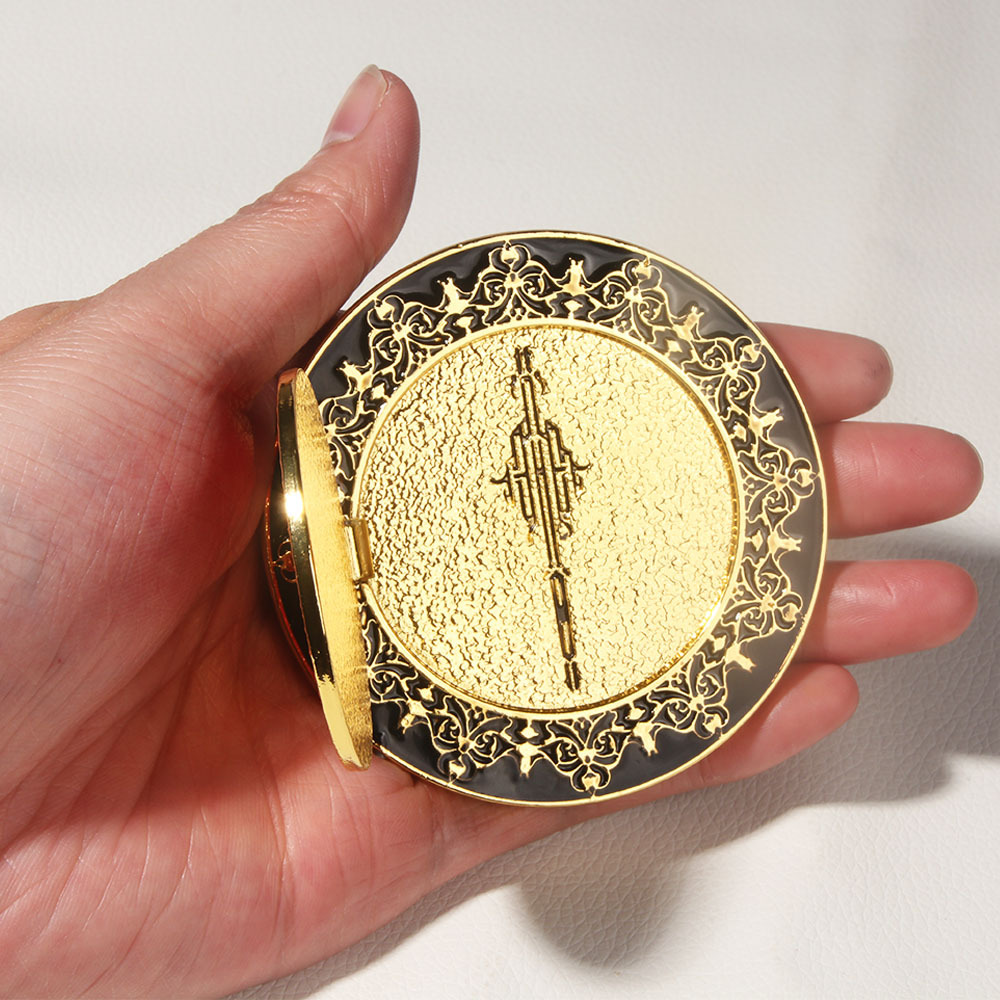 疾速追杀二代电镀金币基努里维斯收藏硬币 电影道具周边