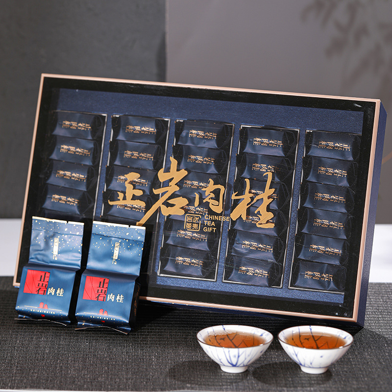武夷山正岩大红袍茶叶武夷岩茶水仙肉桂茶250g浓香型散装礼盒装