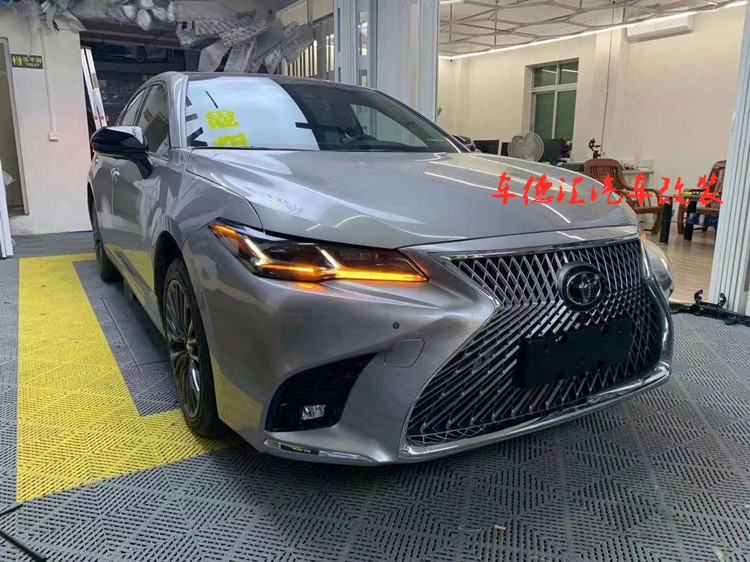 适用于丰田亚洲龙改雷克萨斯ls前脸大包围前杠总成改装前脸保险杠