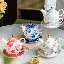 高颜值陶瓷子母壶套装家用创意耐高温精致花茶壶下午茶咖啡壶