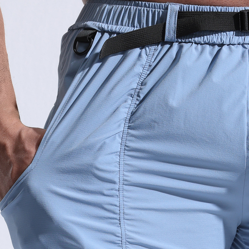 Cross-Border Amazon Men's Athletic Shorts Loose Men's Clothing Casual Pants Fifth Pants Multi-Pocket Cargo Pants Beach Pants