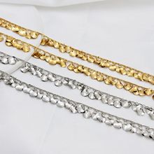折边圆片叶子手工链diy流苏材料项链手链发簪服饰服装时尚配件链
