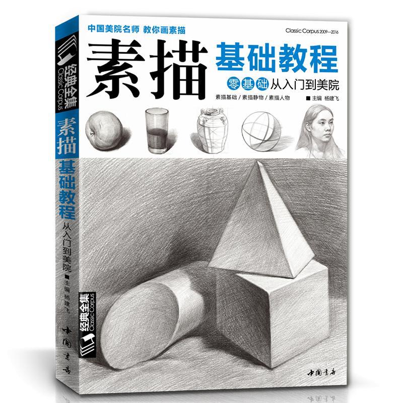 素描基础教程 杨建飞 主编 正版书籍 新华书店旗舰店文轩官网 书
