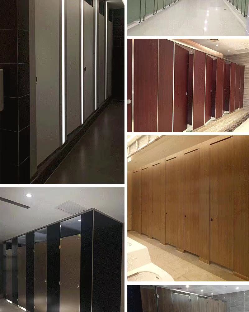 公共卫生间隔断板铝蜂窝厕所隔断板抗倍特厕所隔板公共卫生间隔断