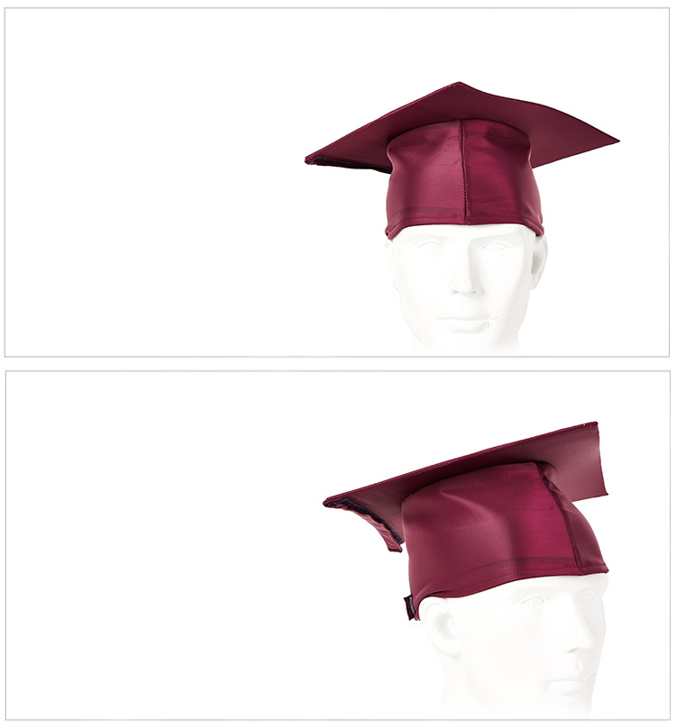 流苏博士毕业礼帽子小学生典礼帽18岁高中成人硕士帽学位帽子