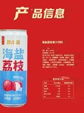 【23年1月】王老吉海盐荔枝果汁饮料310ml*12罐荔小吉可盐可甜