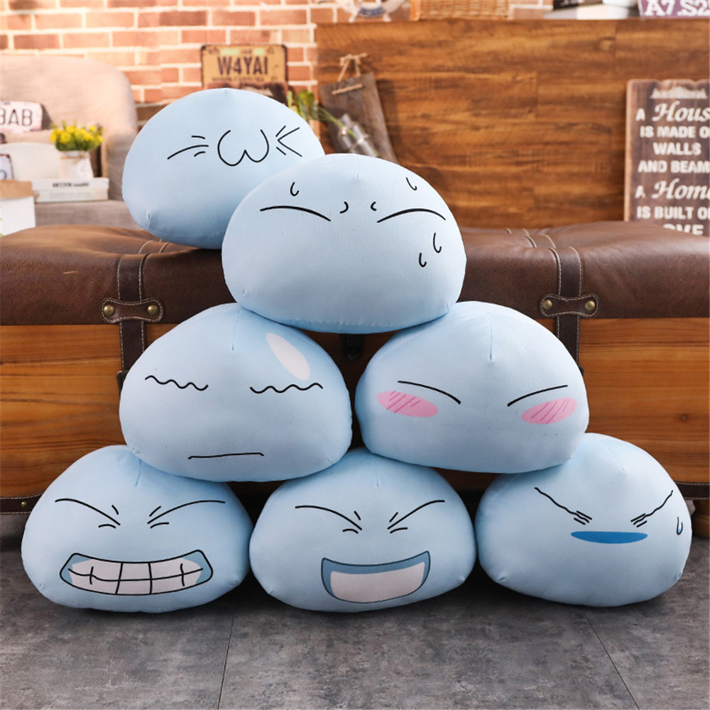 新品史莱姆抱枕 关于我转生成为史莱姆那件事 萌王利姆露团子公仔