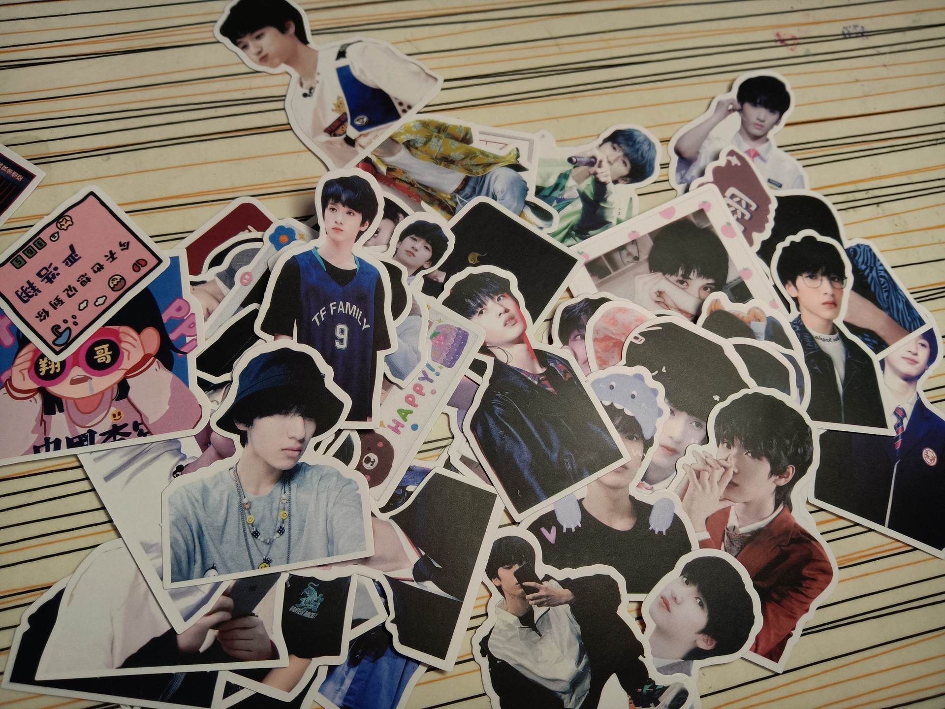 时代少年团手账贴纸 刘耀文宋亚轩马嘉祺人物周边贴纸包 明星周边