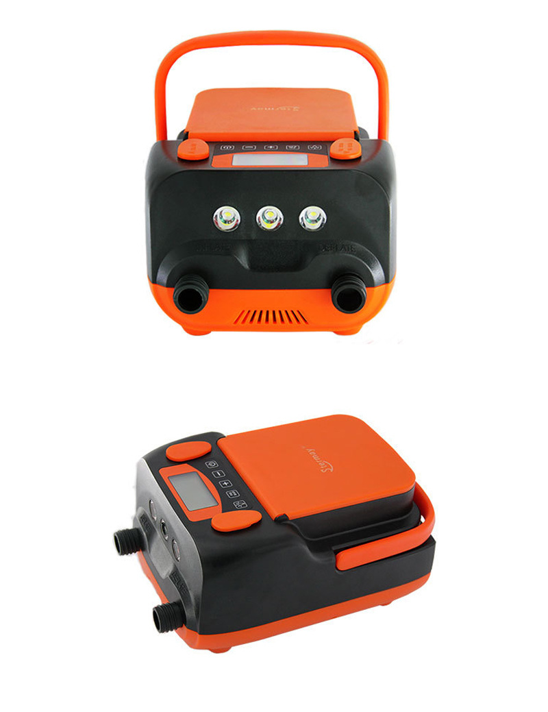 sup桨板增压高压电动充气泵锂电池泵16psi自停冲浪板冲锋舟橡皮艇