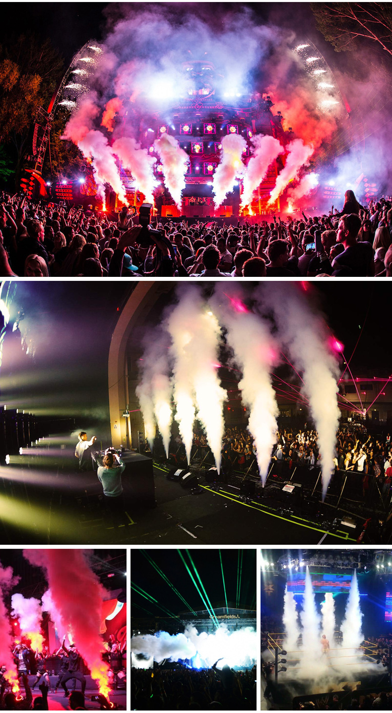 厂家舞台烟雾机二氧化碳气柱机 酒吧舞台气柱机led舞台帕灯喷烟机