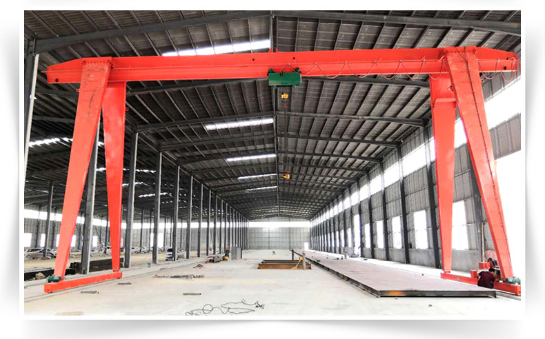 大吨位龙门吊20吨起高60米龙门吊货场码头轨道移动单梁门式起重机