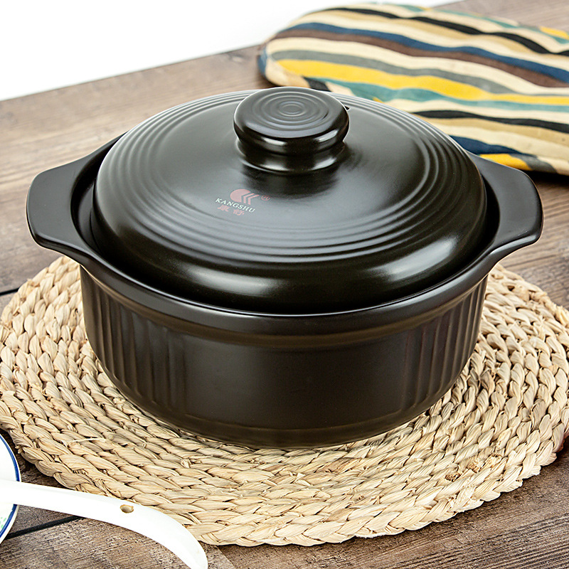 k9hx批发砂锅大容量炖锅石锅家用耐高温煤气燃气灶明火炖汤汤煲陶