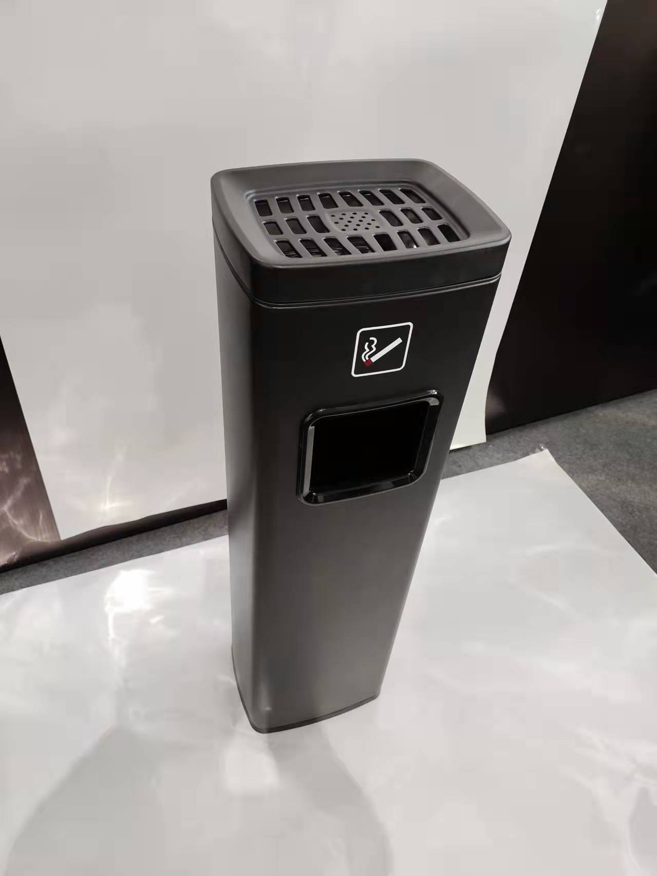 烟蒂柱酒店烟灰柱户外垃圾桶大堂吸烟区筒立式烟头烟灰皿