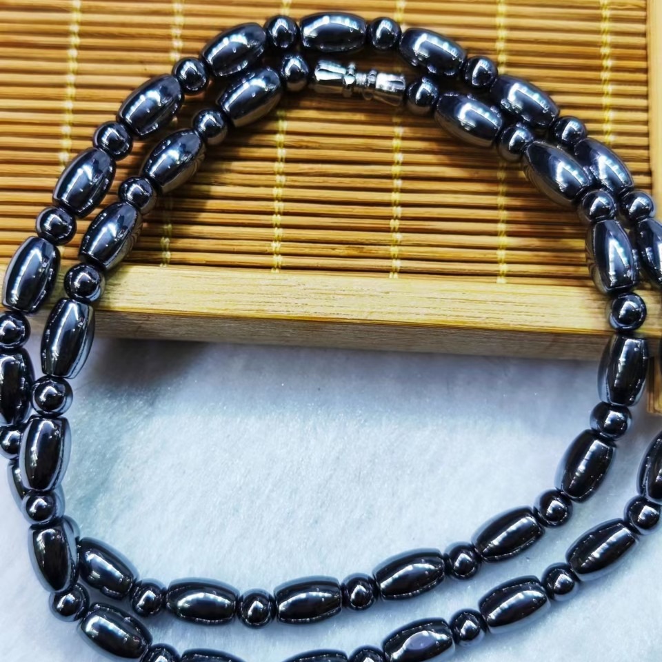 太赫兹女款精美项链米珠链快速融冰强大能量石工厂直销