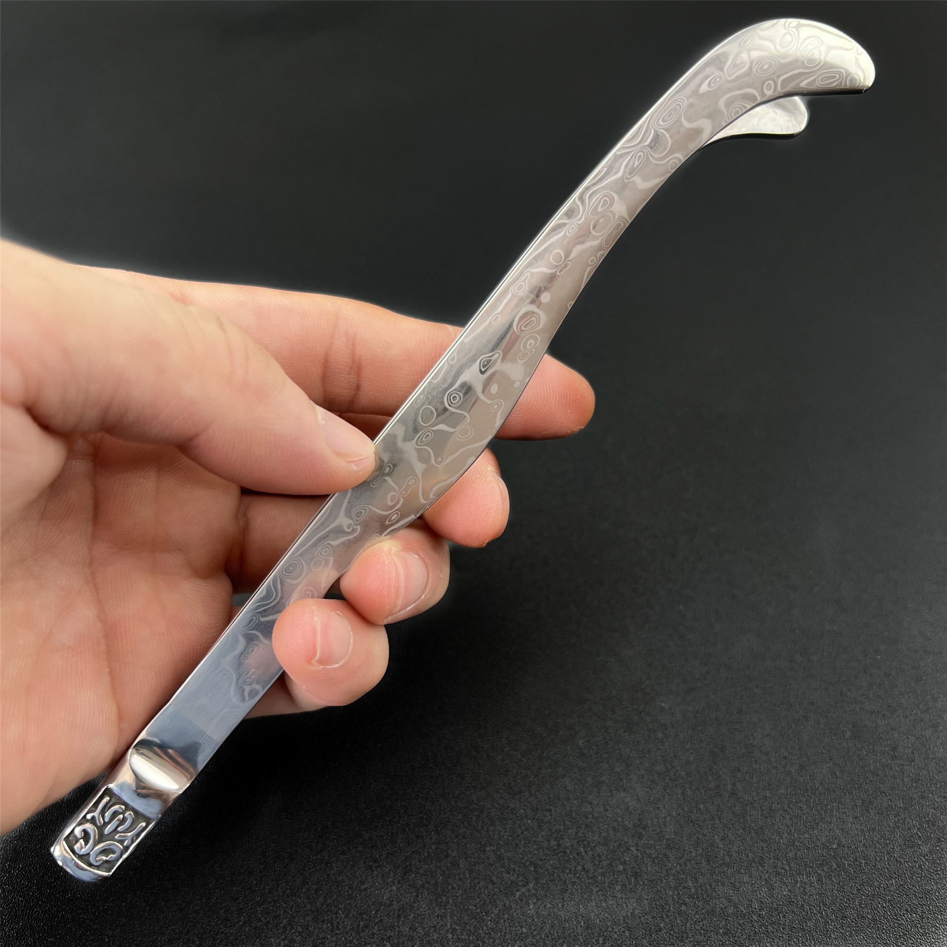 阳江厂家 vg10钢大马士革锋利刀具花钉g10柄寿司刺身料理厨师刀